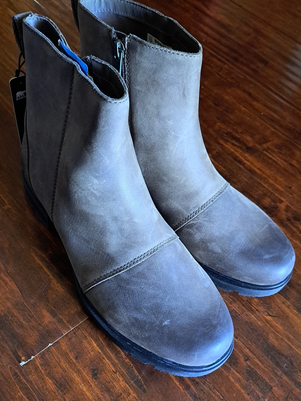 SOREL  BROWN Ankle Boots - Classic Leather Chelsea Style